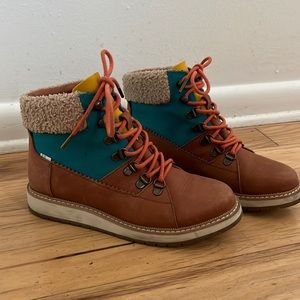 TOMS multicolored boots